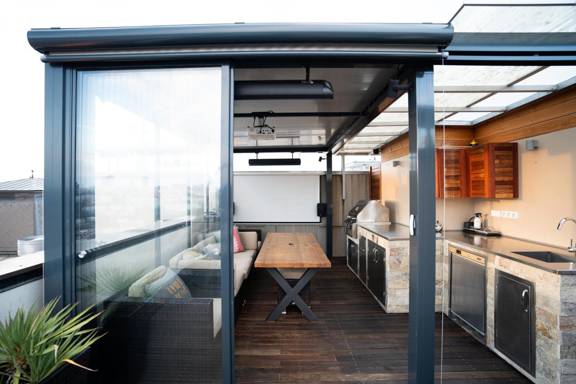 Luxury Rooftop Appartment With Fantastic Views Prague Ngoại thất bức ảnh